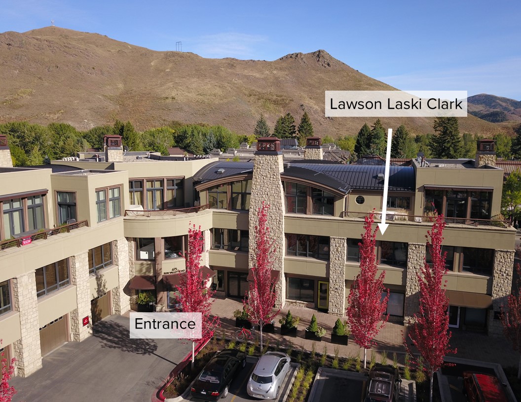 Lawson Laski Clark Law Office Sun Valley Idaho Front Office